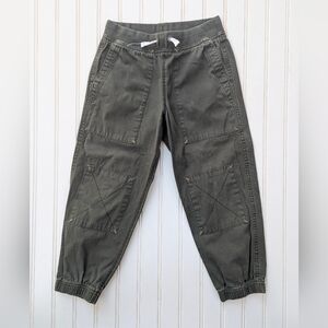 Hanna Andersson Olive Green Kids Jogger Sweatpants